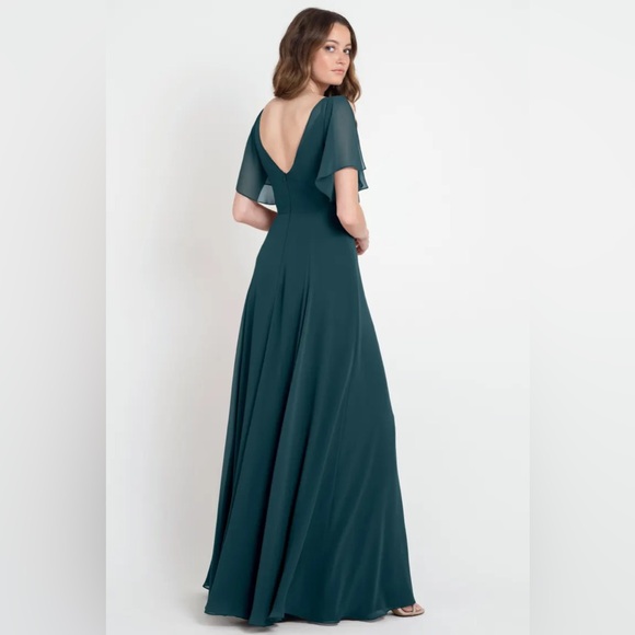 NEW - JENNY YOO - HAYES DRESS - CASPIAN SEA - SIZE 24 - Picture 2 of 5